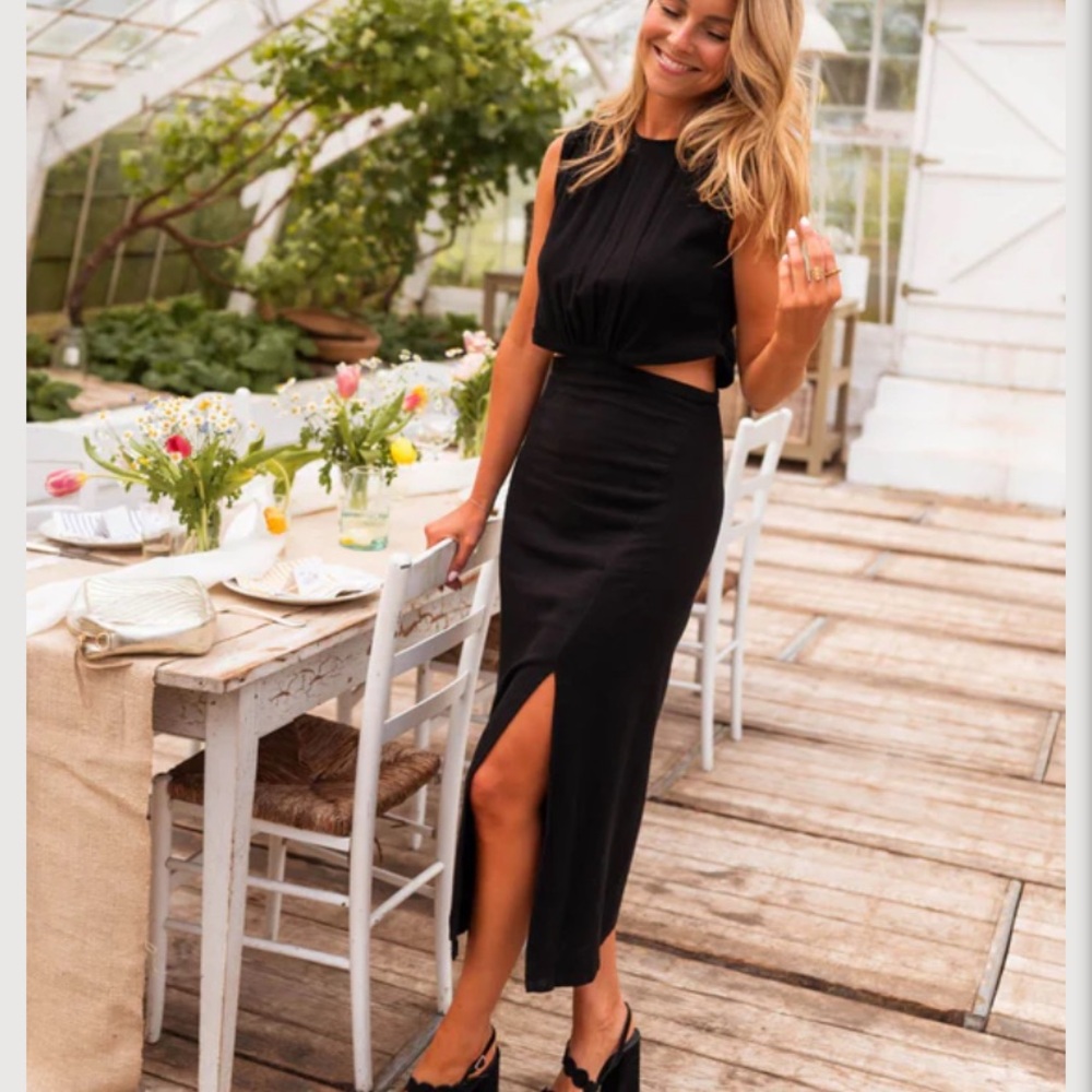 Easy Clothes Black Aubry Dress